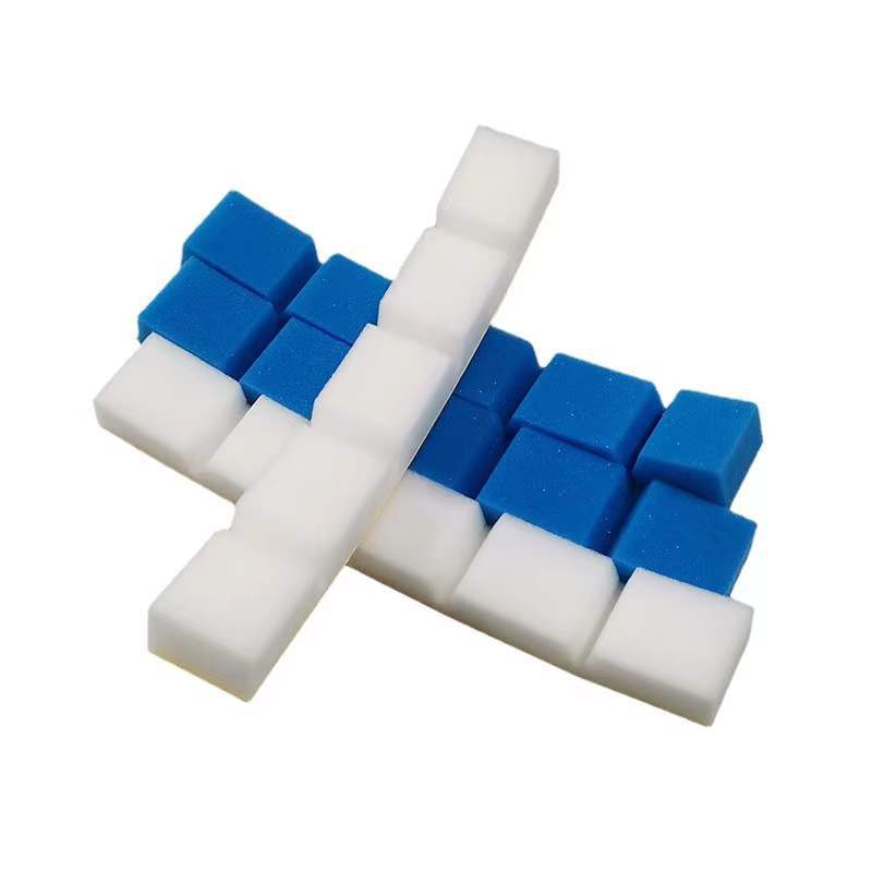 工厂生产防护面罩海绵条 防疫带胶自粘锯齿形隔离面罩背胶海绵条