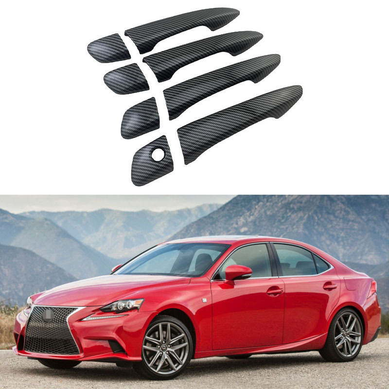 Suitable for 14-23 Lexus IS200t IS250 IS300, glossy black door handle decoration