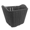 Black individual basket