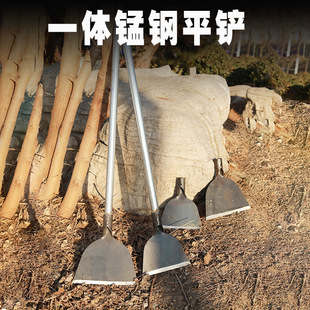 Hardware agricultural tools wholesale manganese steel integrated ice removal shovel ice breaking tools semicircular shovel Wall cement ground Shield Shovel
