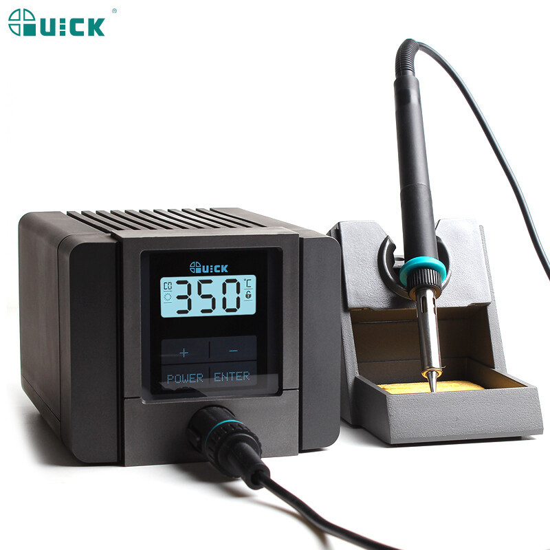 QUICK快克焊台烙铁TS1100智能无铅电焊台90W恒温可调温工业级电焊