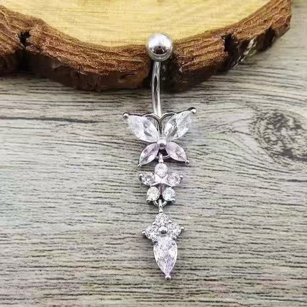 Pointed titanium steel lip stud product view