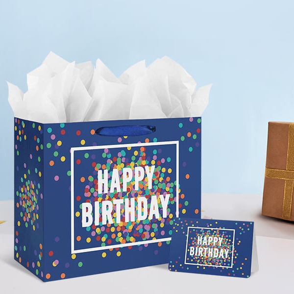 08 스타일 생일 축하합니다. 33 길이 x 12 너비 x 26 높이 CM; 휴대용 상자