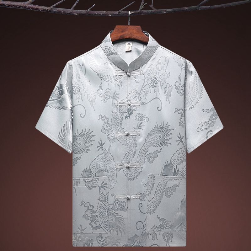Tai Lung short sleeve (shirt) gray