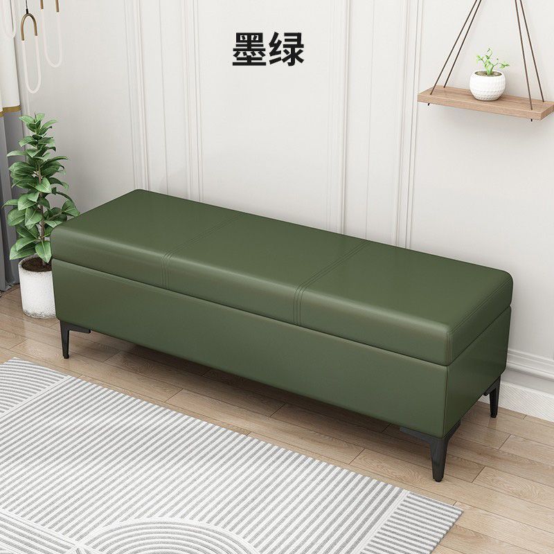 玄関の靴交換スツール、座れる軽くて豪華な収納スツール、衣料品店の長いソファスツール、ベッドエンド収納スツール|undefined
