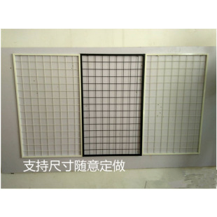 Thickened Framed Mesh Grid Shelf, Wire Mesh Rack, Supermarket Hanging Mesh Small Store Grid Rack Available