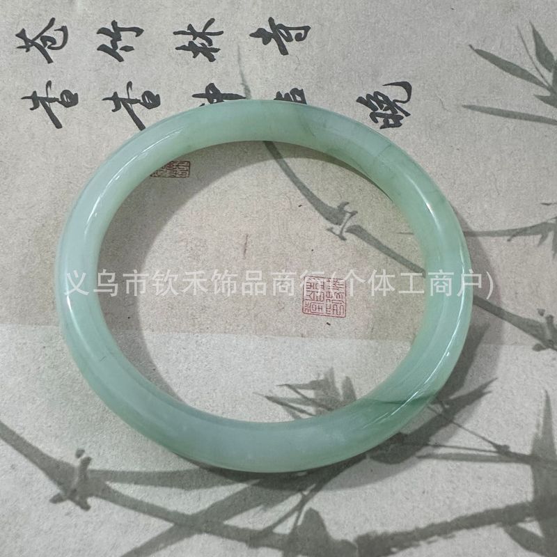 抖音热销手镯大合集仿玉一步一响复古新中式冰透不掉色紫罗兰手镯|undefined