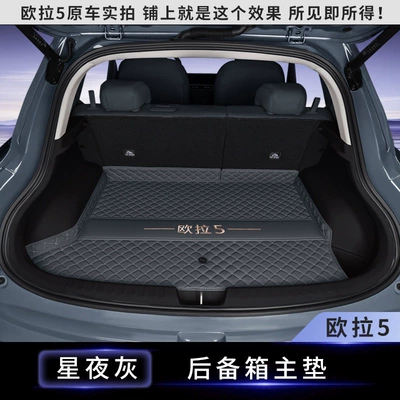 Trunk Mat, 26 New Model Ora - starry-night-graytrunk-main-mat-euler-5-upper-layer