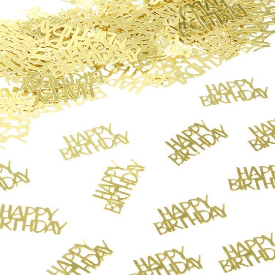 Happy Birthday Confetti 100Pc Set Finished Product Kidsren Adult Party Table Throw Confetti Wholesale Happy Birthday Confetti 100Pc Set Finished Product Kidsren Adult Party Table Throw Confetti Wholesale
