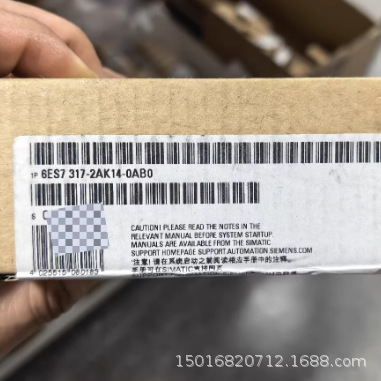 西门子 6ES7314-6EH04-0AB0 6ES7317-2AK14-0AB0包邮实物现货议价