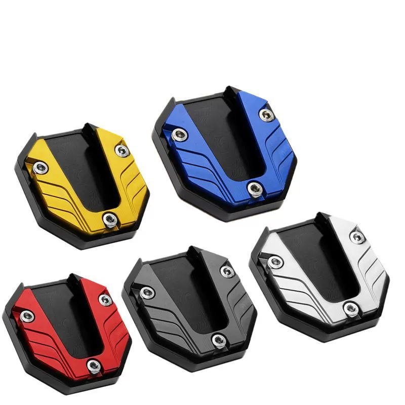 Боковая опора для электромобиля, увеличенная опора для ног, расширенная противоскользящая боковая опора, крышка для скутера, одинарная накладка, модифицированные запасные части