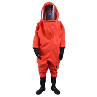 Heavy-duty chemical protective clothing Fully enclosed chemical protective clothing Acid and alkali resistant heavy-duty chemical protective clothing