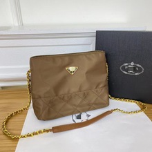 欧美大牌纯原跨境新款牛津布大容量链条单肩斜挎包休闲时尚女士包