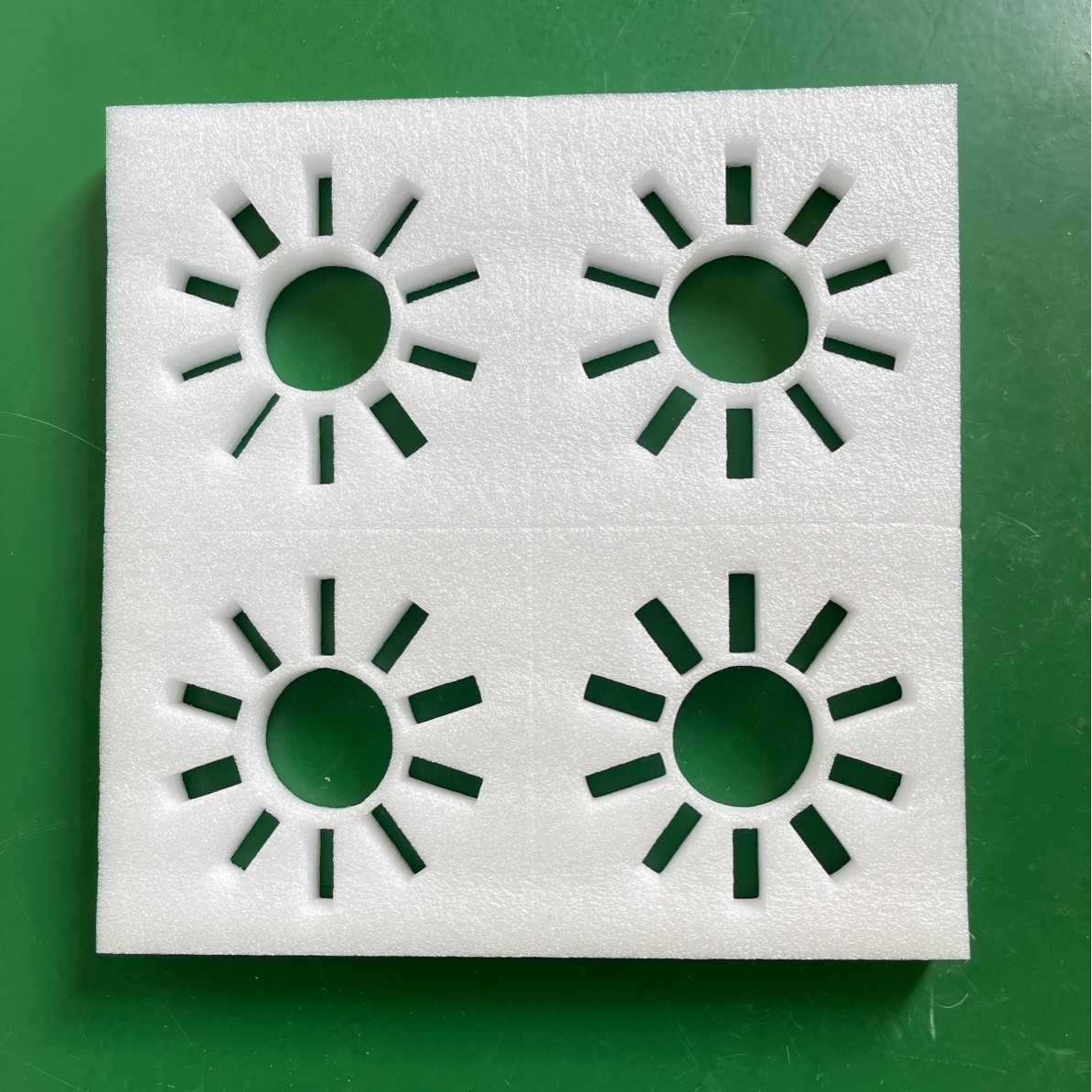Custom Packaging special shaped shockproof sponge auto parts products special EPE Pearl cotton