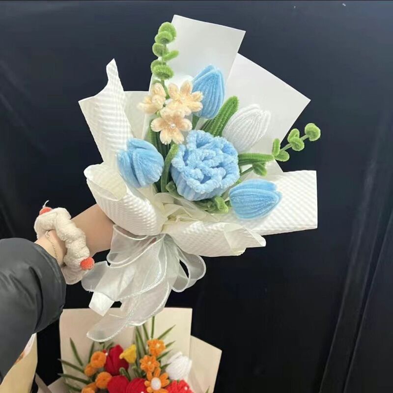 教师节扭扭向日葵花束diy手工自制材料生日礼物老师朋友闺蜜礼物|undefined