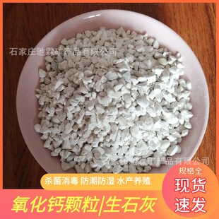 Wholesale and Retail Industrial Calcium Oxide Particles Pond Reformed Bottom Sewage Treatment Fish Pond Aquaculture Calcium Oxide