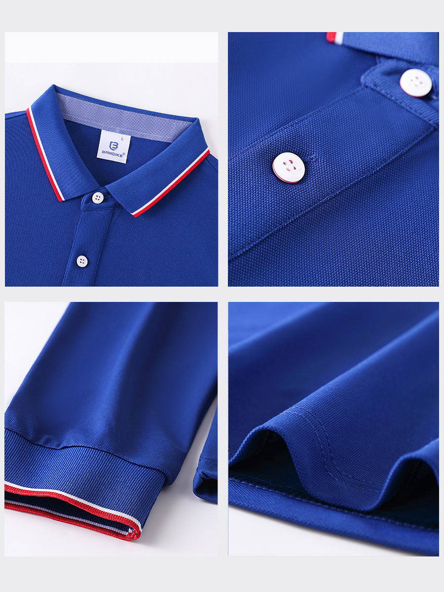 Camisas electorales transfronterizas de mangas largas con la solapa, camisetas culturales, camisetas publicitarias, camisetas comerciales, ropa de trabajo, ropa personalizada