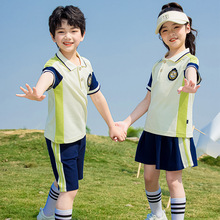 定制小学生校服夏季运动服儿童学院风幼儿园园服夏装班服毕业照