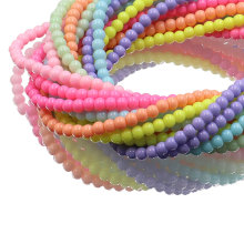 �ֻ�4mm 6mm 8mm10mm�ǹ�����ɫɢ��������Բ�鴮����Ʒ�ֻ����