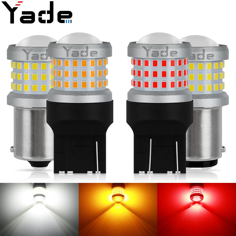 Автомобильные светодиодные стоп-сигналы 1157 2016 69SMD 1156 подсвеченные поворотные огни заднего хода T20 ходовые огни