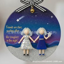 跨境新品Sentimental Sea Glass Decoration感性海玻璃装饰