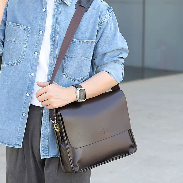 Brown horizontal bag
