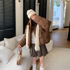 2025年新款棉服女冬季短款韩版设计感棉衣洋气棉袄宽松加厚外套潮