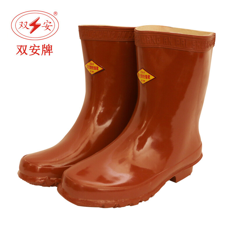 Tianjin Double security Insulated boots Insulated shoes wear-resisting non-slip protective shoes 25KV Insulated shoes Electrician shoes Anti-static shoes