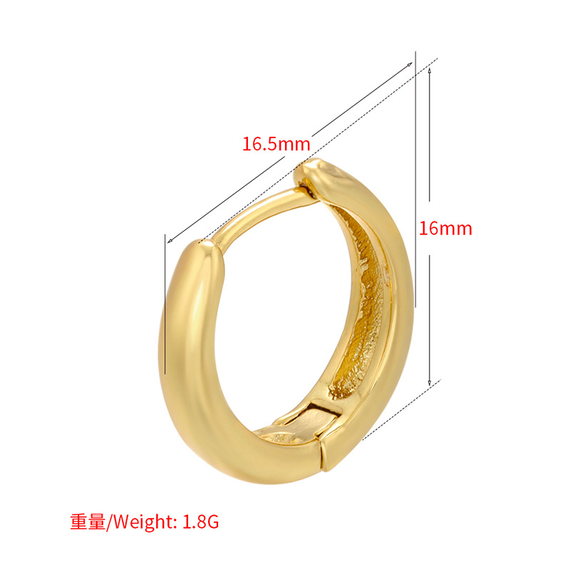 Copper Plating Earrings display picture 3