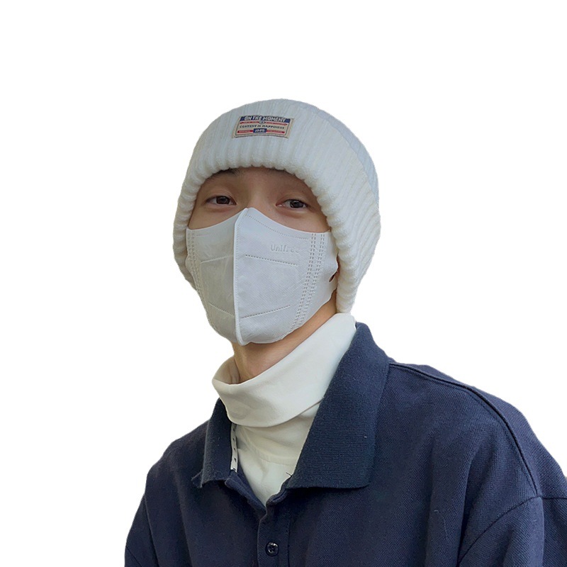 Wool versatile autumn and winter, thicked insulation cover, cap, cold hat, big head circumferce, knitted hat for_voghion.com