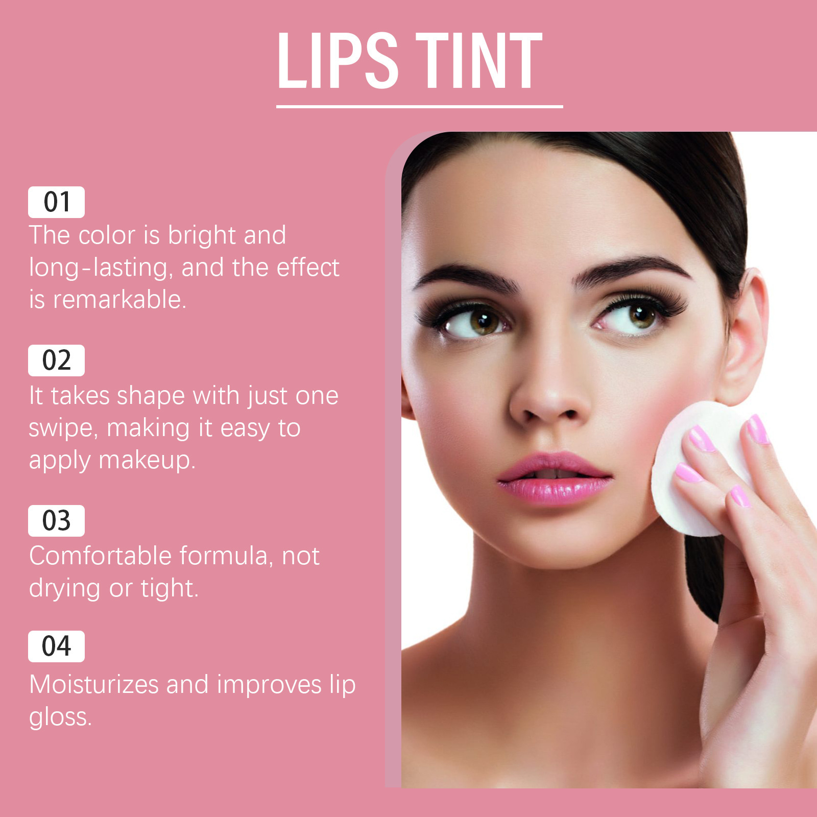 EELHOPE lips and cheeks water lubricant (nudo melocotón), color ligero, maquillaje y lubricante.