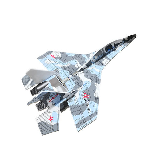 Su-35 Su-27 Electric Flyer USB Charging Hand-thrown Rotary Glider Model Kids Airplane Factory Supply