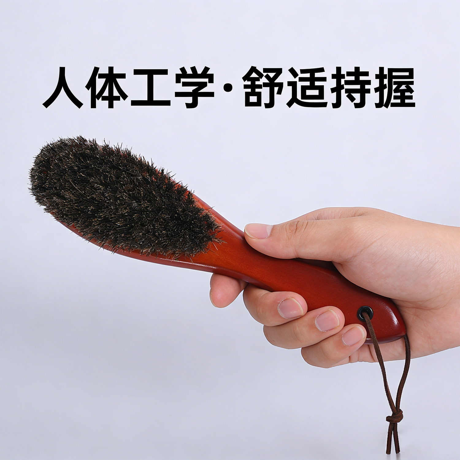 cepillo de caballo codo pequeño cepillo de caballo cepillo de caballo cepillo de zapatos de lana suave cepillo de cuidado de zapatos de cuero cepillo de pulido