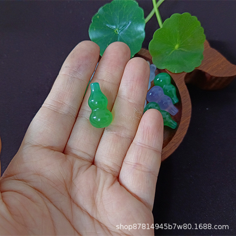 그린 조롱박 네이키드 펜던트 (23*12mm)