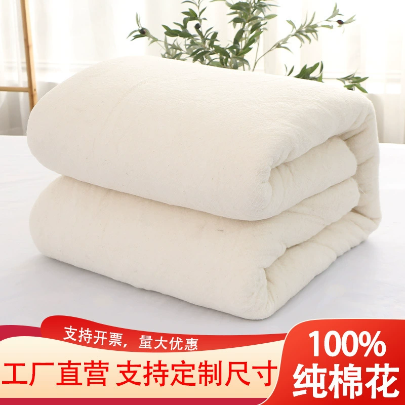 Завод в наличии оптом Синьцзян хлопок одеяло ядро утолщенные зимние теплые одеяла студенческое общежитие хлопок шин одеяло