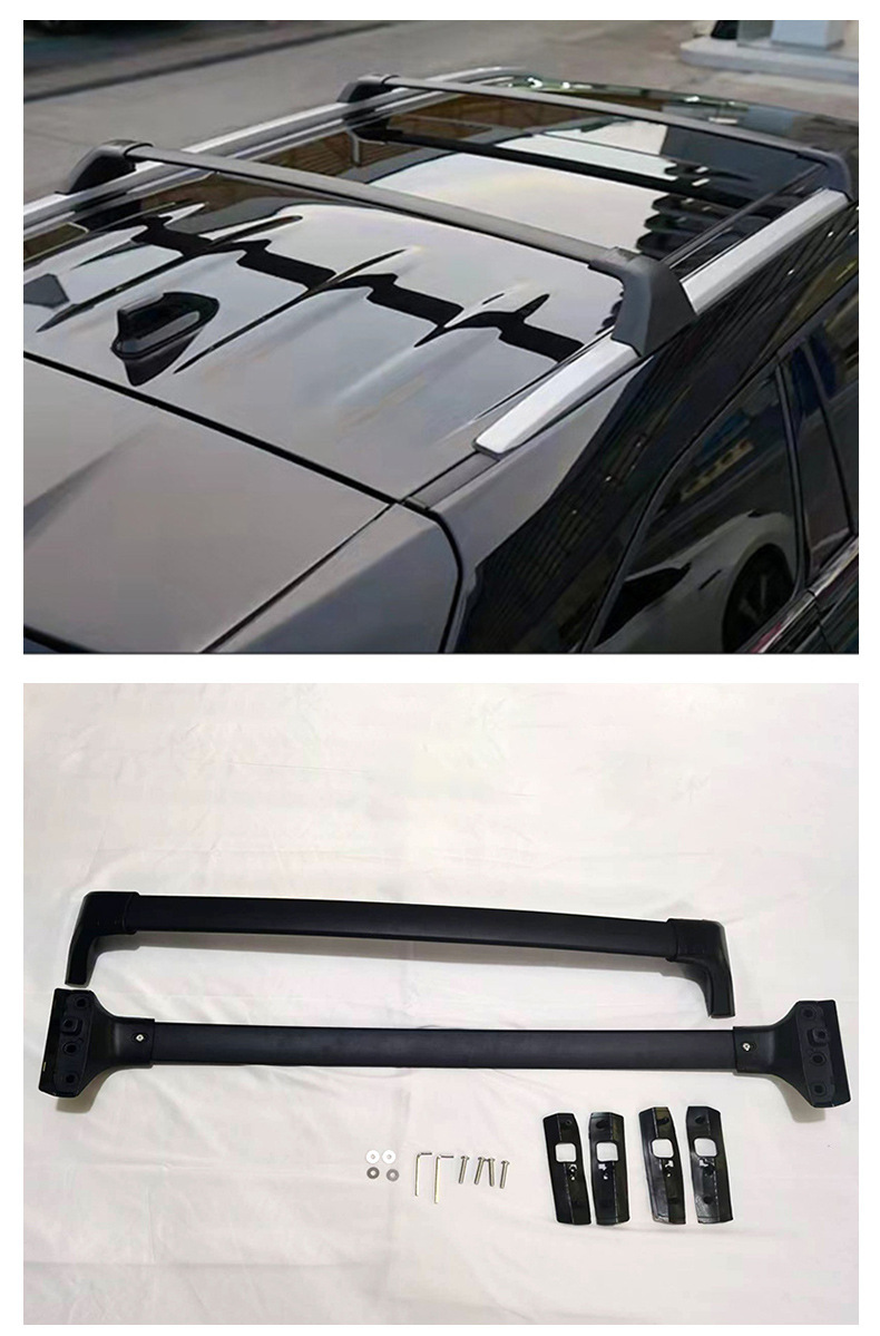 Manufacturer Supplies Crossbars Suitable for 22 Models of Highlander Crown Land Cruiser, Thickened Aluminum Roof Luggage Rack