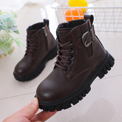 Children's Martin Boots 2024 Spring and Autumn New Model Bohemian Short Boots for Girls and Boys Summer Single Boots