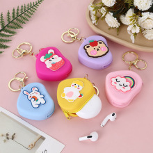 卡通便携硅胶零钱包可爱ins少女心收纳包女士钱包钥匙包收纳神器