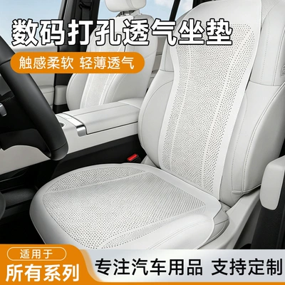 Four Seasons Pad, Breathable Pebbled Leather Car Seat