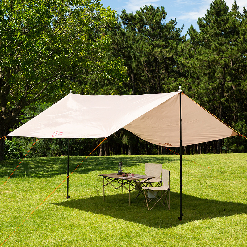 Barra de dosel de fibra de carbono 2,4 m 2,7 m 3m de ocho secciones de posicionamiento libre tienda de campaña Varilla de apoyo Varilla de camping soporte al aire libre