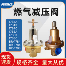 1784A/1788 原装力高减压阀  REGO工业氧氩氮气体燃气减压阀