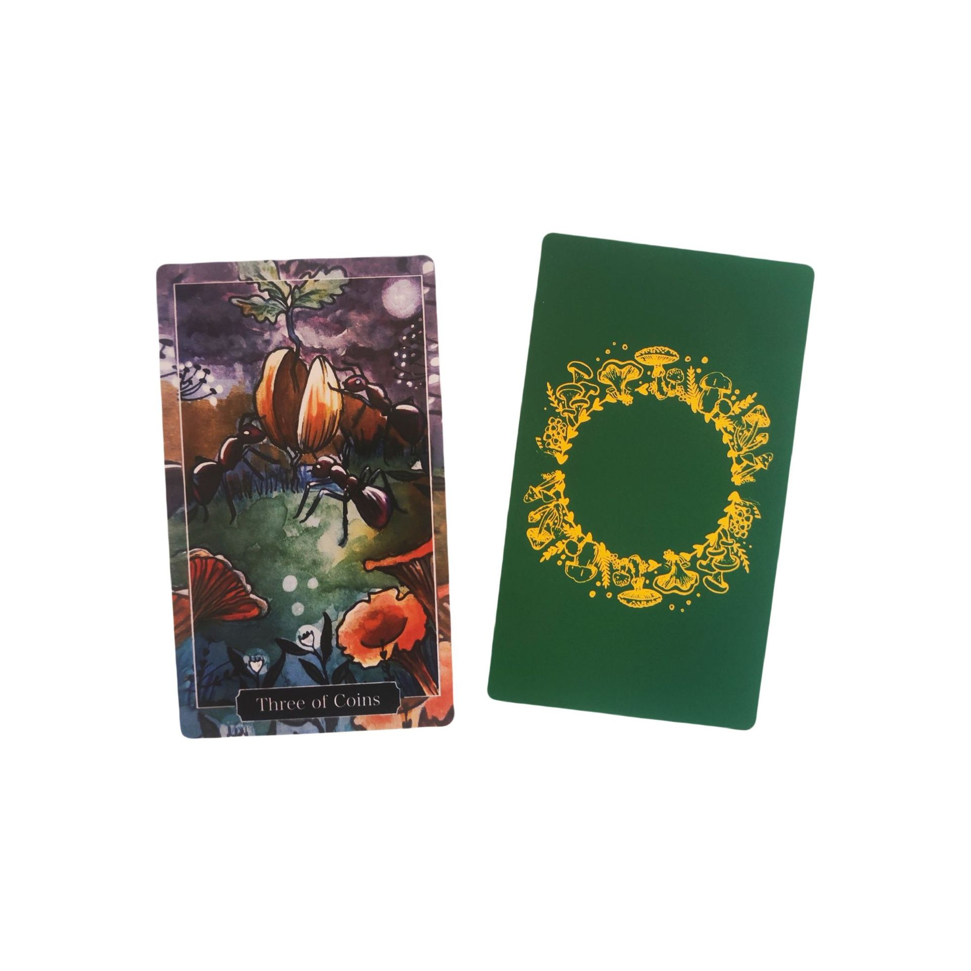 Spirits Of The Woodland Tarot Deck Card Game For Parties_voghion.com