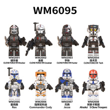 外贸货品新品WM6095电视电影系列破坏者杰西拼装人仔积木玩具
