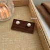 Earrings pearl, 10mm