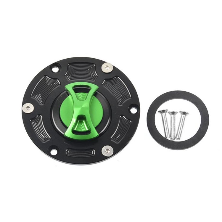 Suitable for Kawasaki Ninja250/300 Z250/300 Modified Keyless Quick-Release Fuel Tank Cap