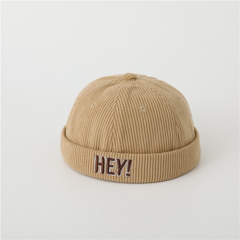 Sombrero para bebés otoño y invierno estilo coreano pequeño sombrero de moda primavera y otoño para bebés niños meandruel sombrero de piel de melón