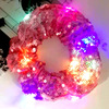 Summer new stage effect LED sequins large intestine circle hair ring fashion cute sports bundle hair hoop hair hoe