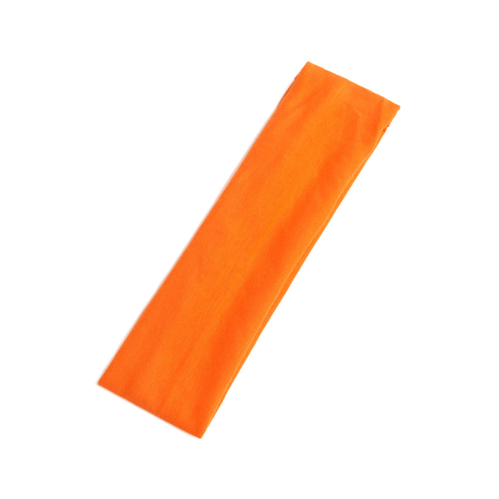 Europa y los Estados Unidos de 6 cm de ancho básico simple de color sólido correa de cabello de yoga para correr anti-transpiración banda de cabello para hombres y mujeres