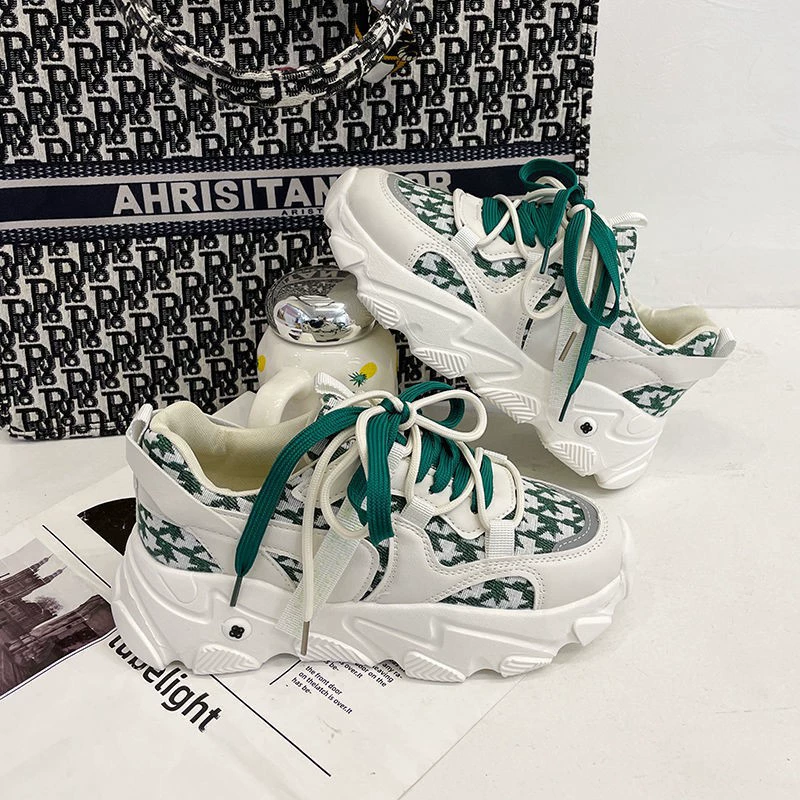 Волна, высокие спортивные модные повседневные туфли для отдыха на платформе, коллекция 2021, оптовая