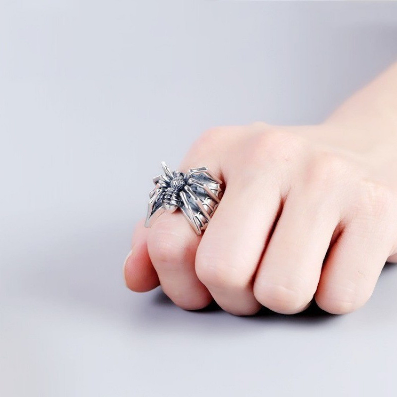Retro adjustable fashionable ring hip-hop style